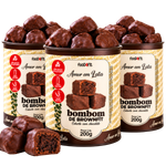 Combo - 3 Amor em Lata chocolate zero