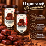 Combo - 2 Amor em Lata chocolate tradicional