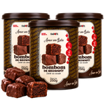 Combo - 3 Amor em Lata chocolate tradicional