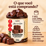 Amor em Lata zero açúcar 200g - Chocolate