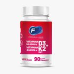 Vitamina D3 50.000ui + Vit K2 240mcg (mk7) 90 Cápsulas