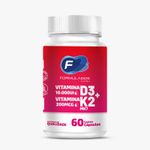 Vitamina D3 10.000 Ui + Vitamina K2 Mk7 200mcg Cápsulas 60