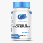 Extrato de Folha de Oliveira 500mg 120 Cápsulas