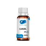 Solução de Lugol 5% Iodo Inorgânico - 50ml gotejador