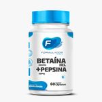 Cloridrato De Betaína hcl 350 mg + Pepsina 50 mg 60 Cápsulas