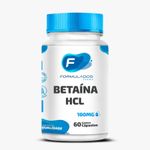 HCl Betaína 100mg Cápsulas