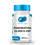 Pancreatina 25.000 U-usp 60 Doses
