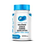 Selênio 100mcg, Zinco 30mg e Cobre 2mg Quelatos Cápsulas