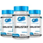 Kit 3 Orlistat 120mg 60 cápsulas