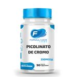 Picolinato de Cromo 250mcg 90 Cápsulas