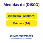 Kit Embreagem Frontier Turbo Diesel 2.5 (2007 até 2012)