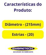 Kit Embreagem Marea 1.8 16V (a partir 1999/..) Brava 1.8 16V (1999 até 2003)