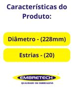 Kit Embreagem Marea 2.0 Aspirado (1999/2000) 2.4 (1999/2003) Alfa 145 - 155 - Spider 2.0 (1995/..)