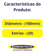 Kit Embreagem Palio - Siena - Strada 1.0 8V (1996 até 2000) - 6 Marchas