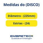 Kit Embreagem Impreza 1.8/2.0 (1992/2002) Legacy 2.0/2.2 (1989/2002)