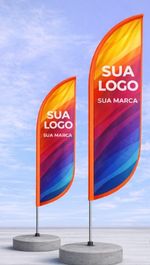 BANDEIRA PARA WIND BANNER INDIVIDUAL 
