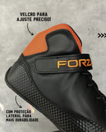 SAPATILHA PARA KART LARANJA FZ100