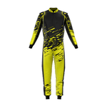 MACACÃO PARA PILOTO MODELO KART TECHDRY FZ YELLOW