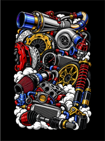 CAMISETA ALGODÃO MODELO 25 CARROS