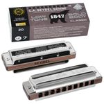 Gaita Seydel Diatônica 1847 Classic CL Dó Low 16201CL Com Case
