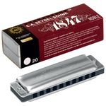 Gaita Seydel Diatônica 1847 Noble D Ré 16501D Com Case