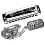 Gaita Seydel Diatônica 1847 Lightning Charlie Musselwhite Signatue G Sol 16640G Com Case