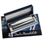 Gaita Seydel Diatônica 1847 Lightning Charlie Musselwhite Signatue G Sol 16640G Com Case