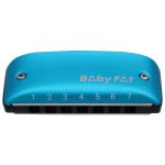 Gaita Kongsheng Diatônica Baby Fat A Lá 14 Vozes Azul