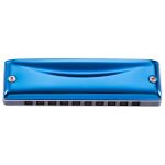 Gaita Kongsheng Diatônica Bluebird C Dó RE-20 Com Case