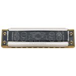 Gaita Hohner Diatônica Marine Band Deluxe E Mi 2005/20 Com Case