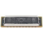 Gaita Hohner Diatônica Marine Band A Lá 1896/20 Com Case