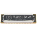 Gaita Hohner Diatônica Marine Band A Lá 1896/20 Com Case