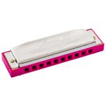 Gaita Hohner Diatônica Special 20 Rosa C Dó 560/20 Com Case
