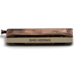 Gaita Hering Cromática Deluxe Bronze Edition C Dó 5848C Com Case