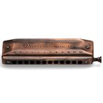 Gaita Hering Cromática Deluxe Bronze Edition C Dó 5848C Com Case