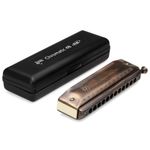 Gaita Hering Cromática Deluxe Bronze Edition C Dó 5848C Com Case