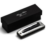 Gaita Hering Diatônica Hering Blues Deluxe C Dó 2220C Com Case