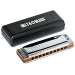 Gaita Hering Diatônica Delta Blues B Si 1120B Com Case