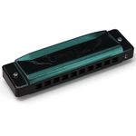 Gaita Hering Diatonica Easy Blues C Dó Verde VE4420C Com Case