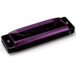 Gaita Hering Diatonica Easy Blues C Dó Púrpura PU4420C Com Case