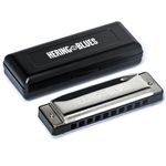 Gaita Hering Diatônica Hering Blues GH Sol High 2020GH Com Case