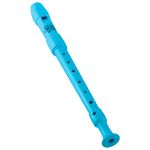 Flauta Shg Hering Doce Soprano Germânica C Dó Ciano com Capa