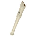 Flauta Shg Hering Doce Soprano Germânica C Dó Marfim com Capa