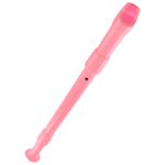 Flauta Shg Hering Doce Soprano Germânica C Dó Rosa com Capa