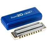 Gaita Hering Diatônica Super 20 E Mi 8020E Com Case