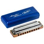 Gaita Hering Diatônica Master Blues E Mi 9020E Com Case