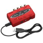 Interface de Áudio Estéreo USB Behringer U-Control UCA222