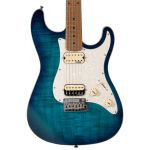 Guitarra Benson Hardy Modern Super Strato Esmerald Blue HH