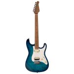 Guitarra Benson Hardy Modern Super Strato Esmerald Blue HH