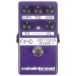 Pedal de Efeito Para Guitarra Catalinbread Soft Focus Purple Gaze Reverb